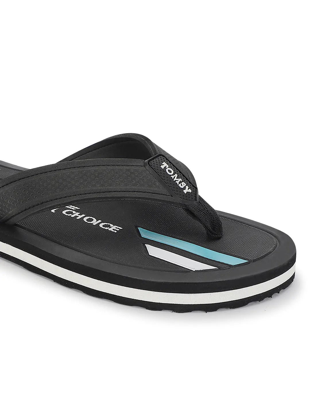 TOMSY CHOICE Men EVA Sole Rubber Strap Flip Flops Lightweight, Durable Flip Flop