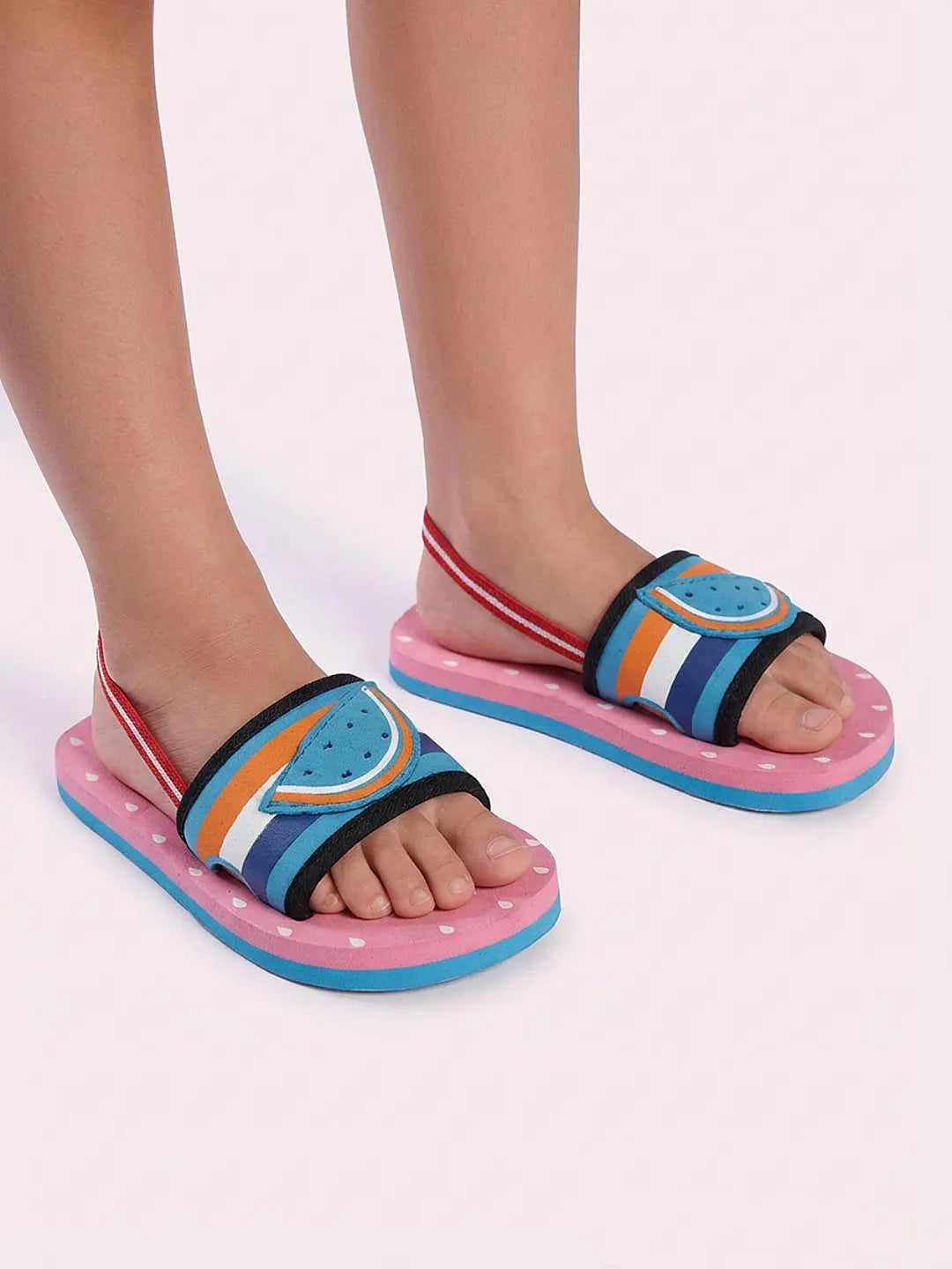 TOMSY CHOICE Kids EVA Sandals for Girls & Boys | Lightweight Comfortable Slip-On Summer Sandals | Anti-Slip Waterproof Casual Footwear for Kids