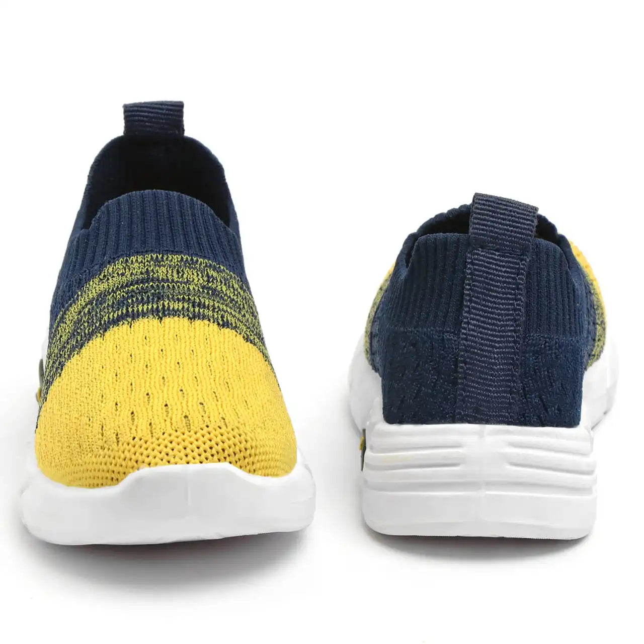 TOMSY CHOICE Blue PVC Sole Knitted Upper Shoes for Boys and Girls