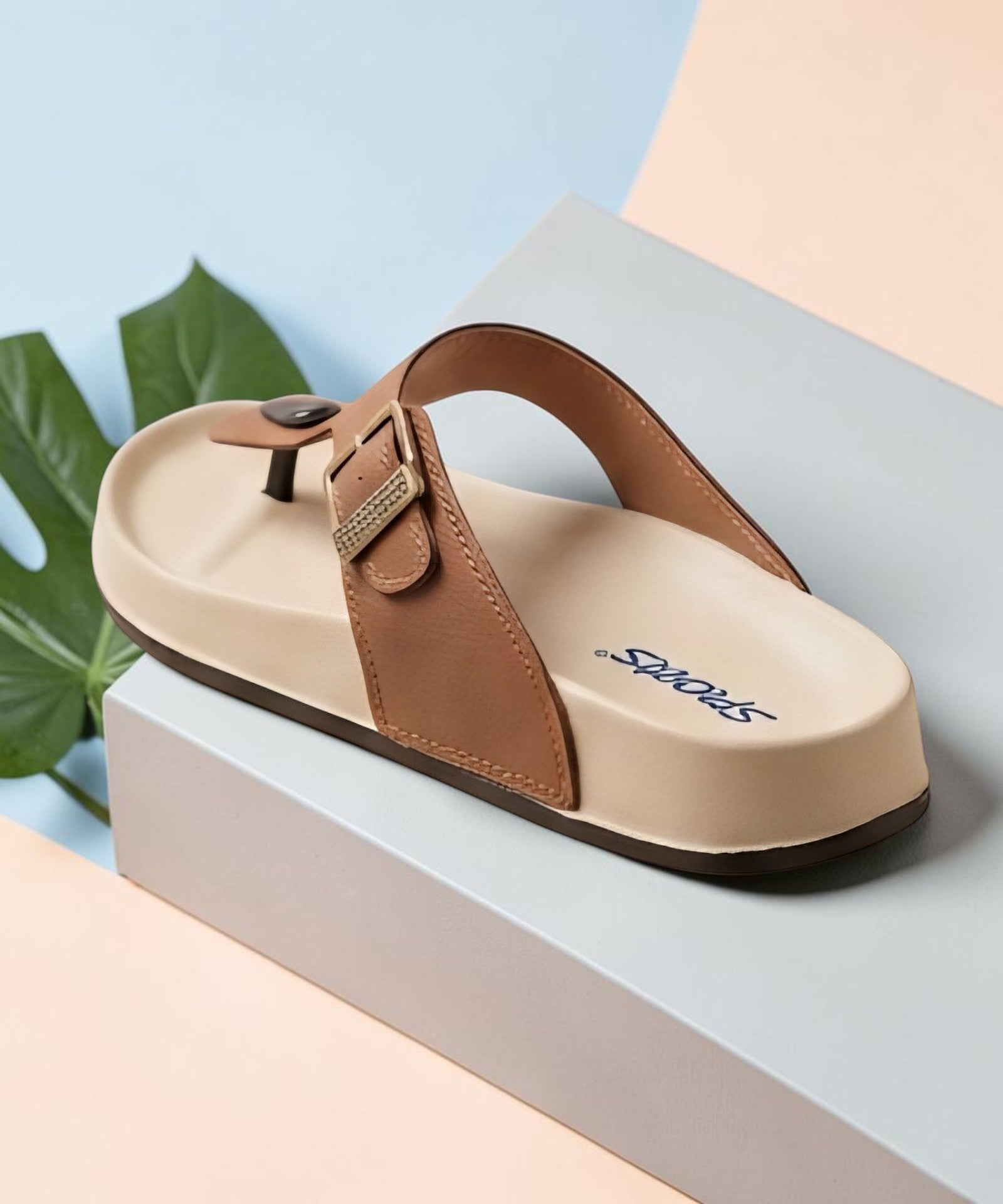 Tomsy Choice Men’s Flip Flops | Lightweight Slip-On Daily Wear Slippers