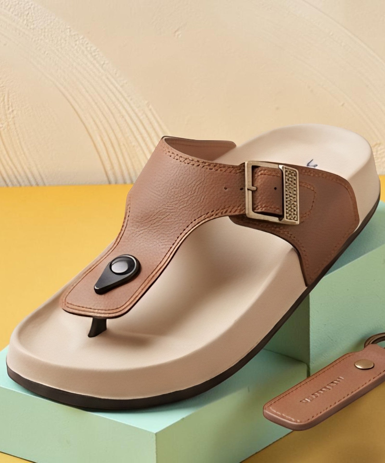 Tomsy Choice Men’s Flip Flops | Lightweight Slip-On Daily Wear Slippers