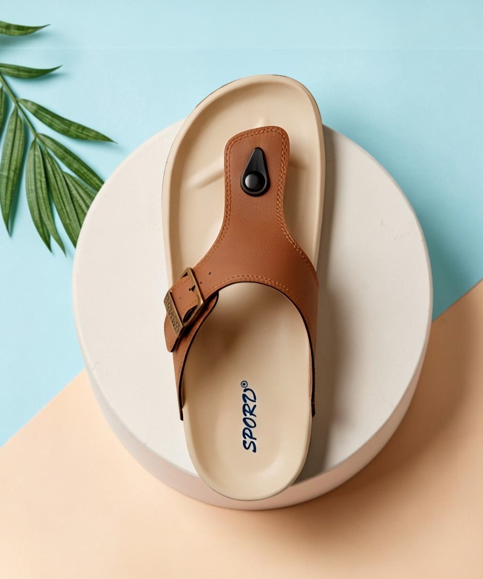 Tomsy Choice Men’s Flip Flops | Lightweight Slip-On Daily Wear Slippers
