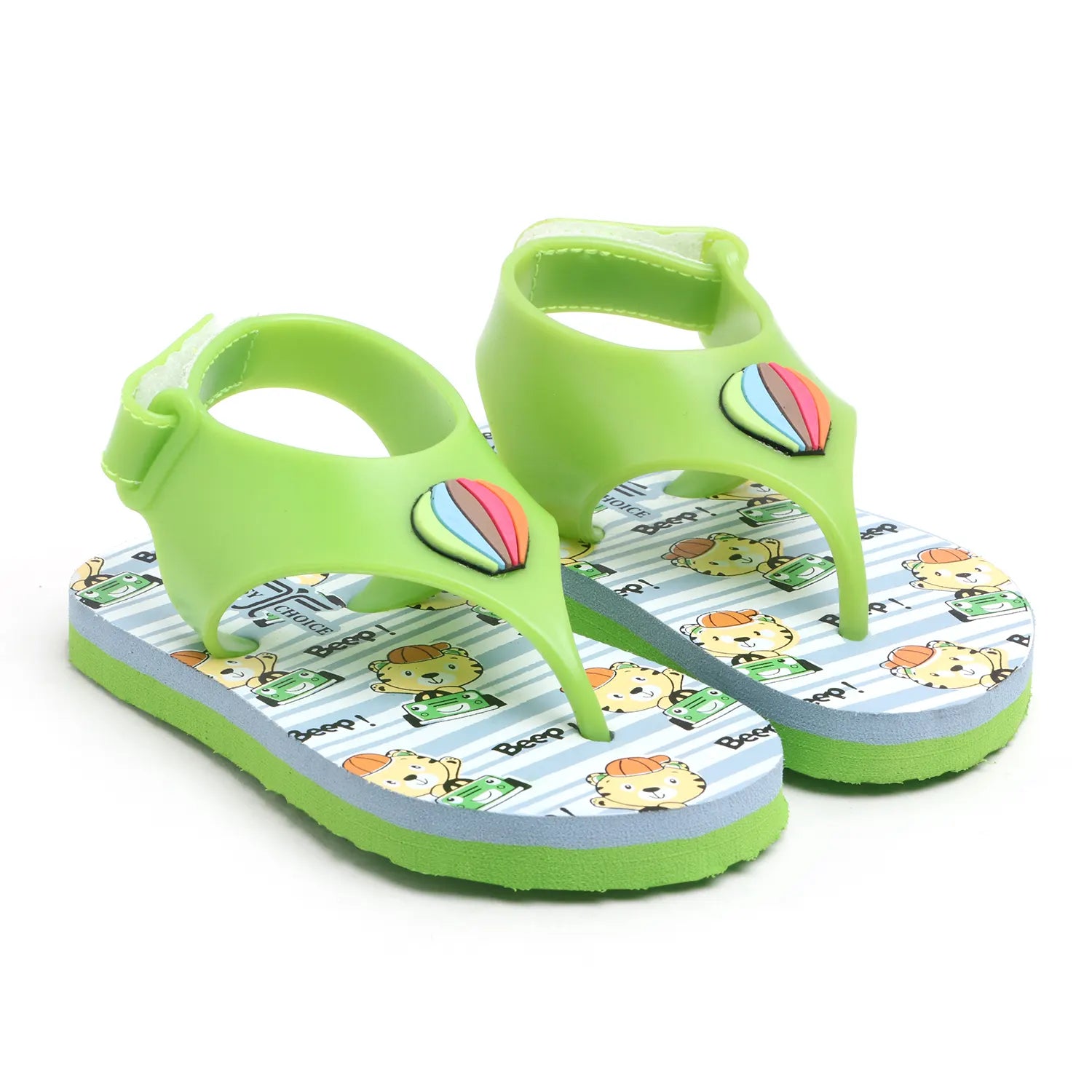Tomsy Choice Blue EVA Sole PVC Rubber Strap Unisex Flip-Flops & Slippers for Boys and Girls – Lightweight, Soft & Durable Casual Footwear