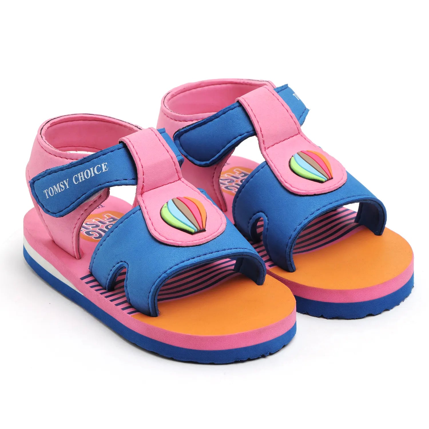 Tomsy Choice Pink EVA Sole & EVA Upper Kids Sandals for Boys and Girls – Lightweight, Comfortable & Durable Everyday Footwear