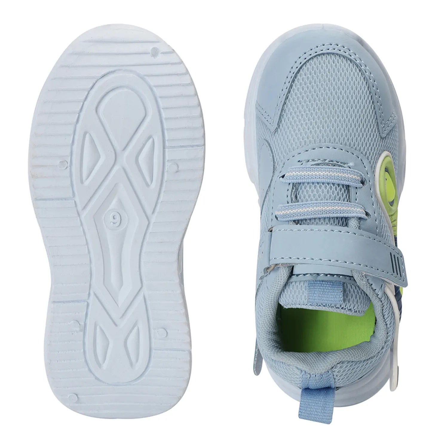 Tomsy Choice Blue PVC Sole Resin Upper Shoes for Boys and Girls | Lightweight, Durable, and Comfortable Everyday Casual Footwear