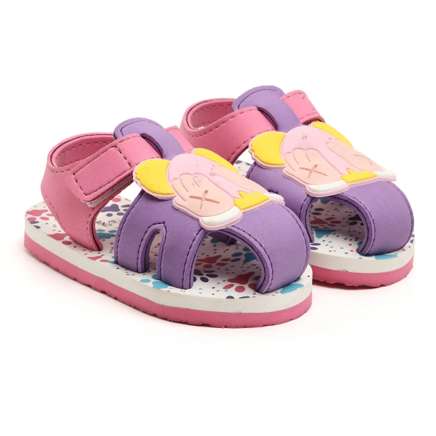 Tomsy Choice Green EVA Sole EVA Upper Kids Sandals for Boys and Girls | Lightweight, Comfortable, and Durable Summer Footwear