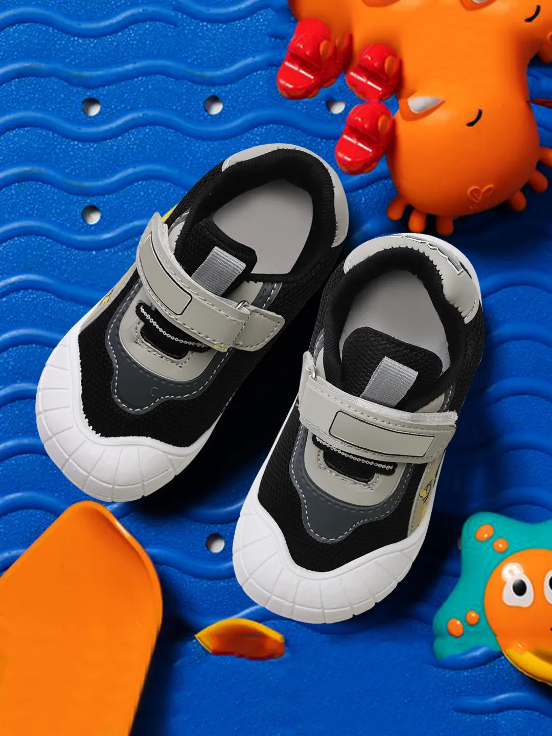 Tomsy Choice Blue PVC Sole Resin Upper Shoes for Boys and Girls | Lightweight, Durable, and Comfortable Everyday Footwear
