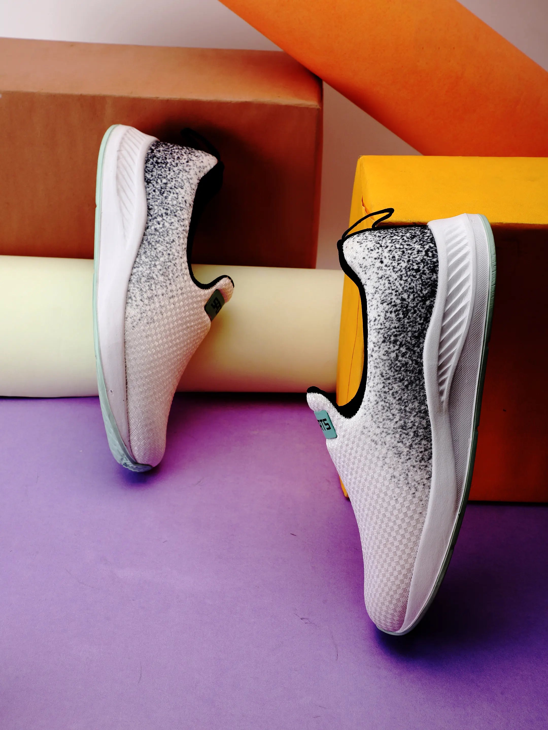 TOMSY CHOICE Slip-On Sneakers for Women | Lightweight Comfortable Walking Shoes