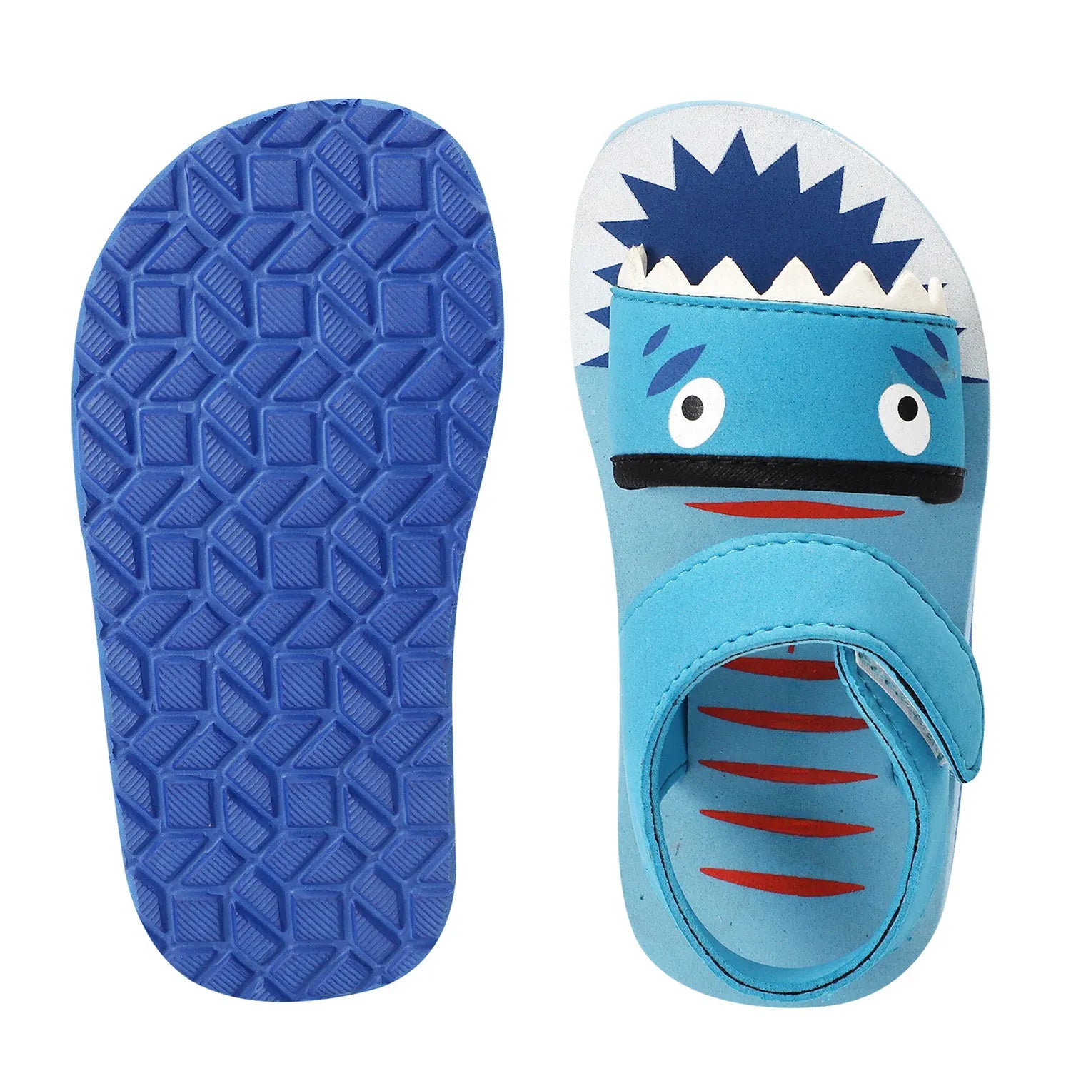 Tomsy Choice Blue EVA Sole EVA Upper Kids Sandals for Boys and Girls | Lightweight, Non-Slip & Comfortable Casual Sandals