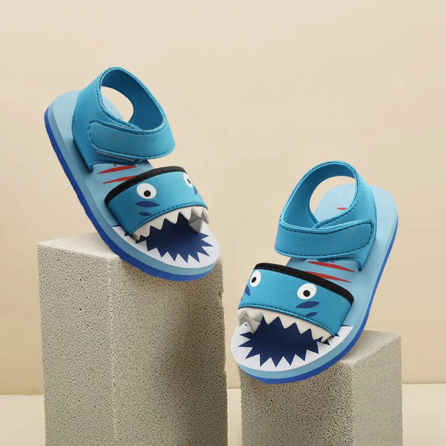 Tomsy Choice Blue EVA Sole EVA Upper Kids Sandals for Boys and Girls | Lightweight, Non-Slip & Comfortable Casual Sandals
