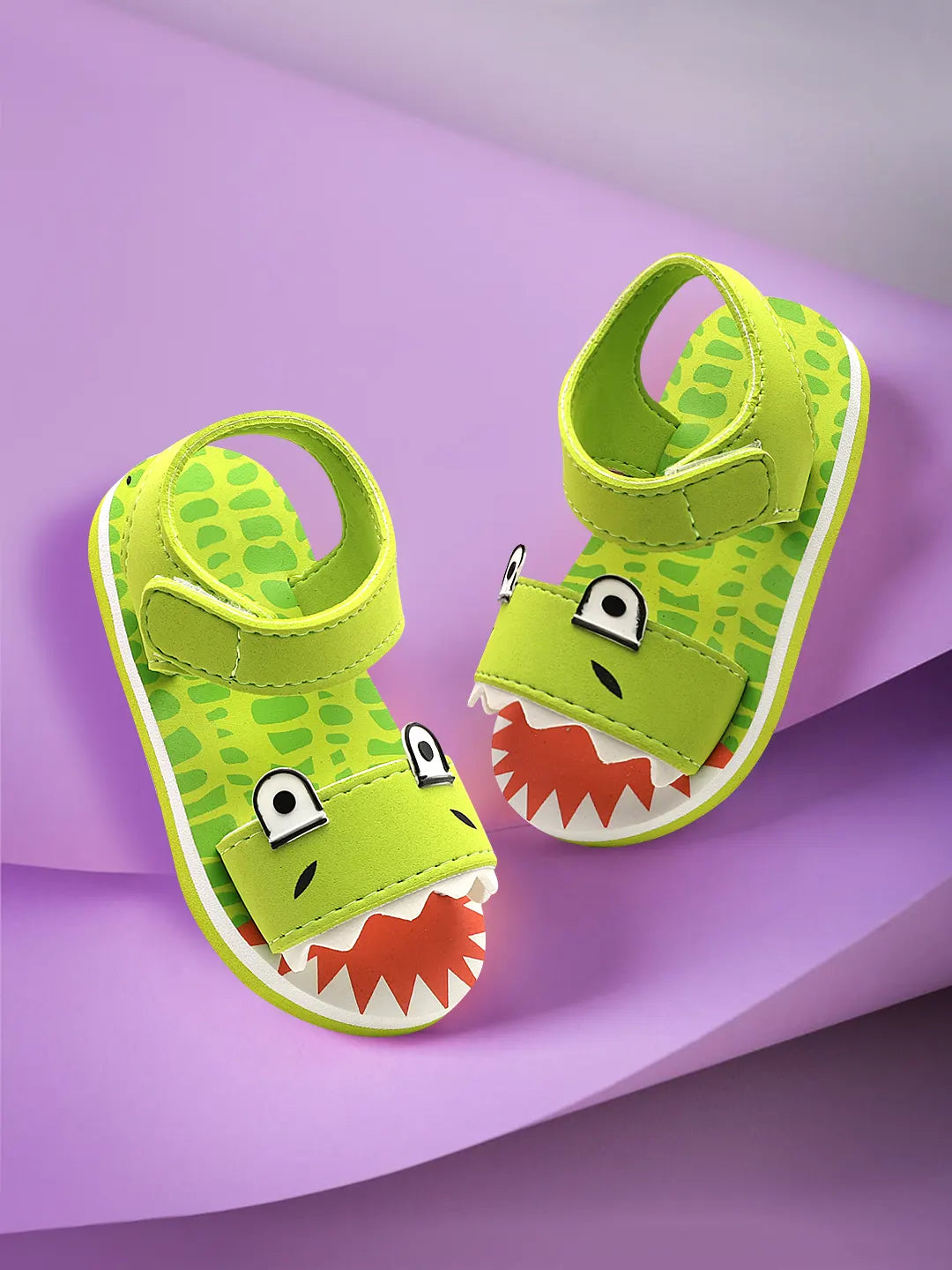 Tomsy Choice Green EVA Sole EVA Upper Kids Sandals for Boys and Girls | Lightweight, Comfortable & Waterproof Summer Footwear