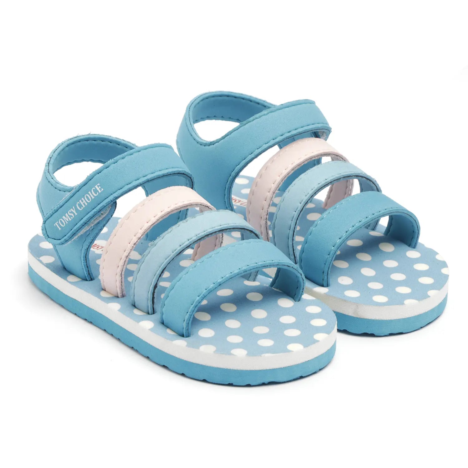 Tomsy Choice Blue EVA Sole EVA Upper Kids Sandals for Boys and Girls