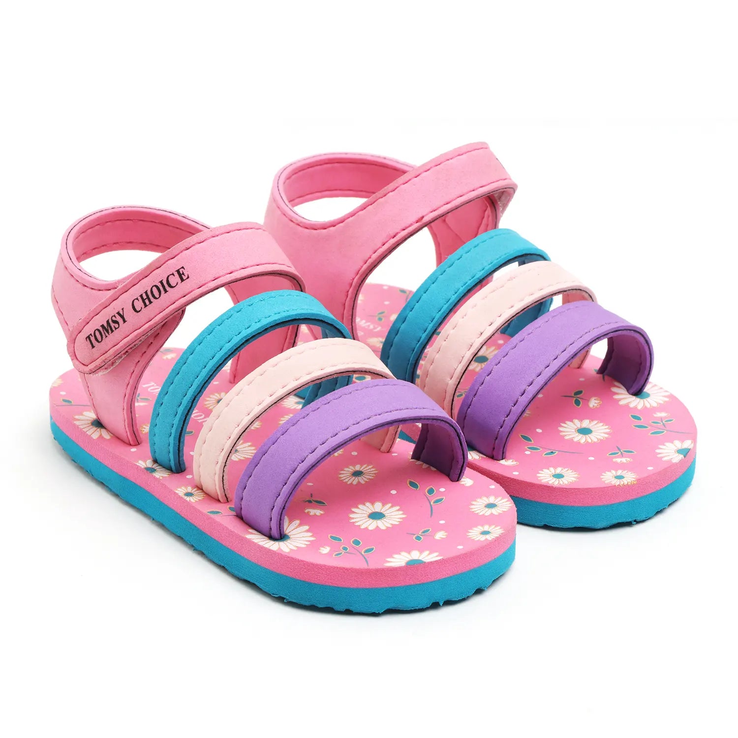Tomsy Choice Green EVA Sole EVA Upper Kids Sandals for Boys and Girls