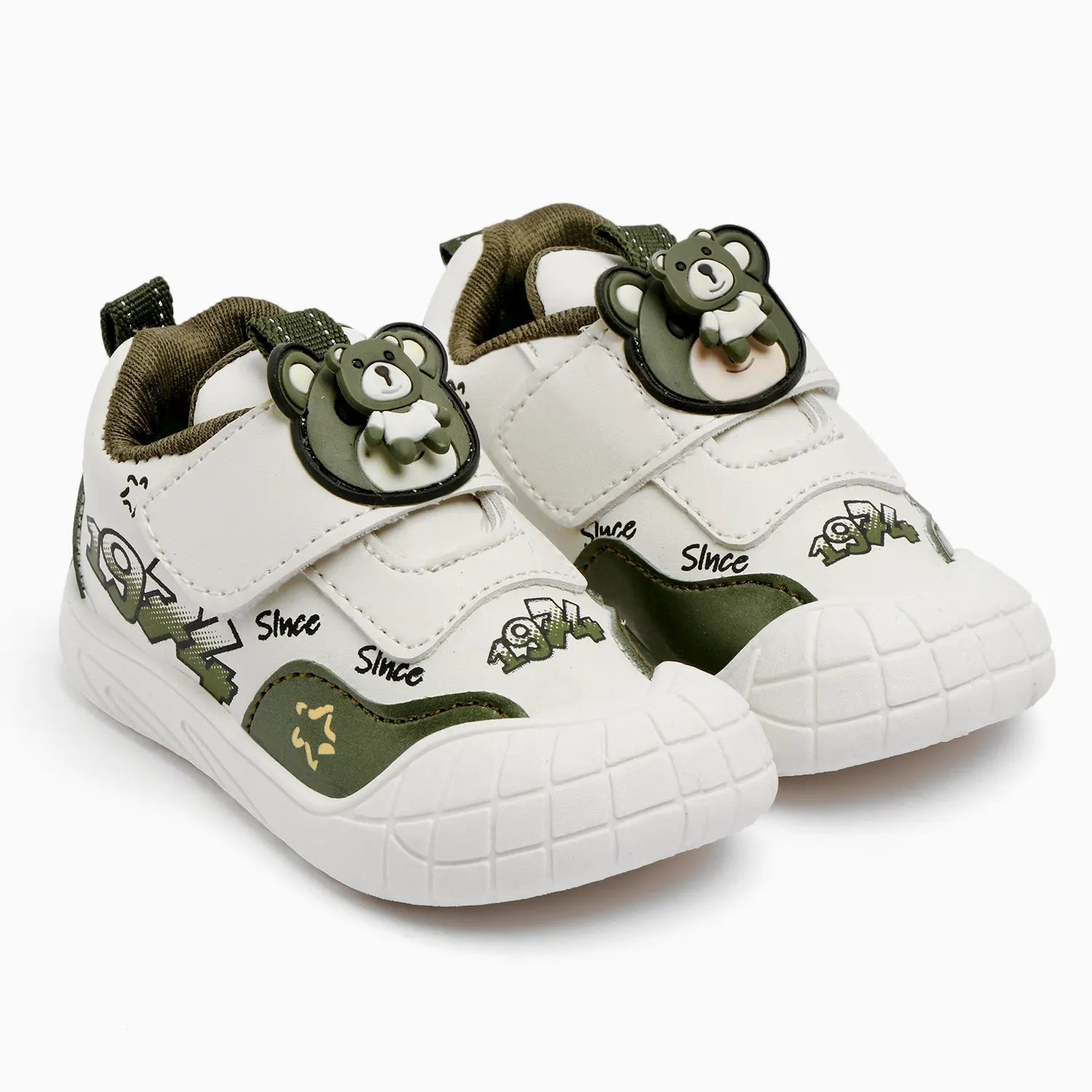 Tomsy Choice Grey PVC Sole Resin Upper Stylish Casual Shoes for Boys and Girls – Lightweight, Durable, and Comfortable Everyday Footwear Size - 5C, Grey
