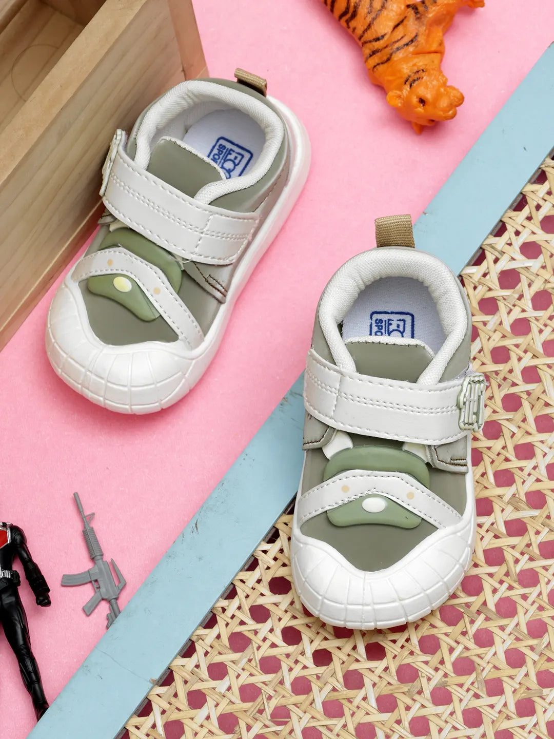 TOMSY CHOICE Grey PVC Sole Resin Upper Casual Shoes for Boys and Girls – Lightweight, Flexible, and Stylish Everyday Footwear