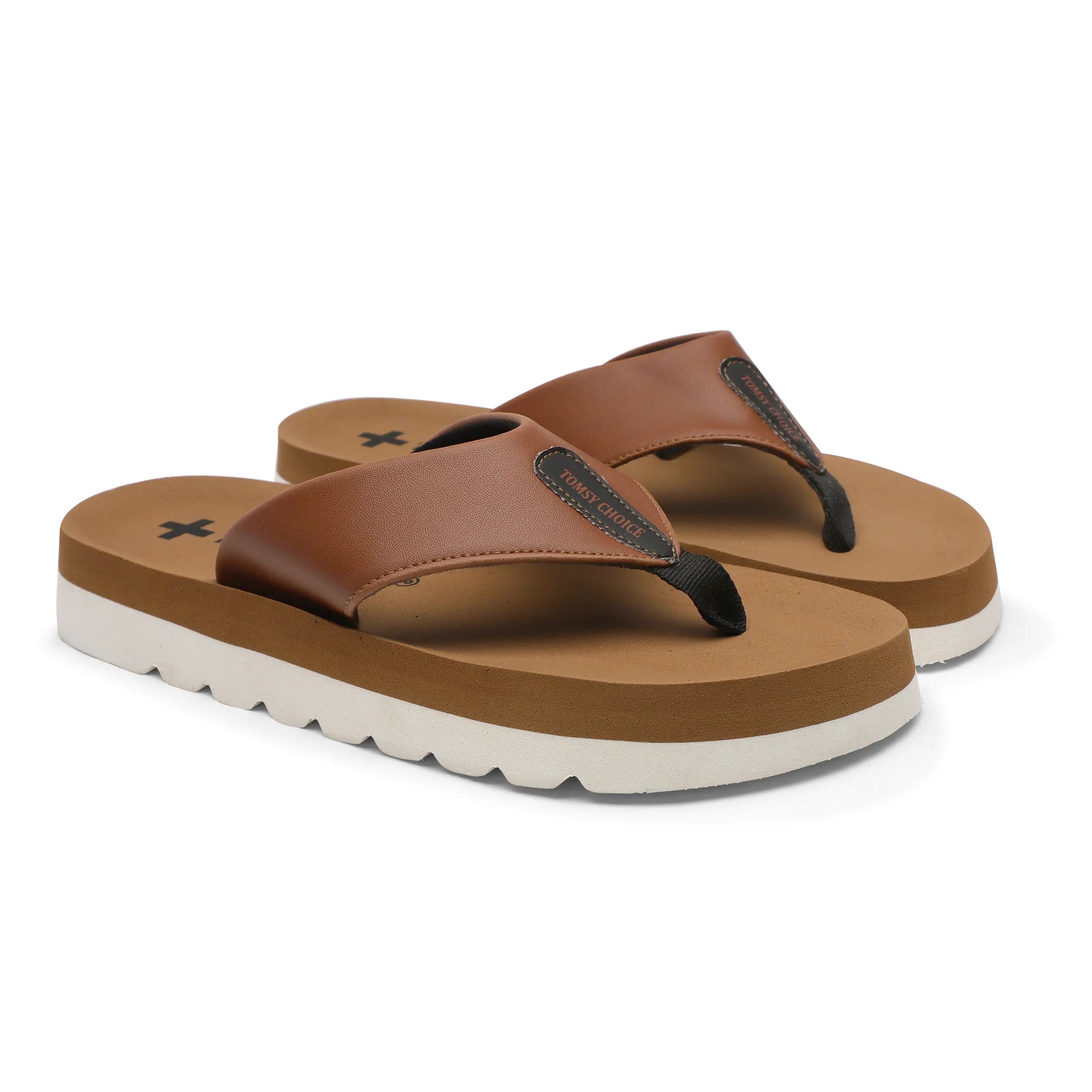 TOMSY CHOICE EVA Flip Flops for Mens | Soft & Lightweight EVA Sole | Ortho Flip Flop Comfortable Slippers for Indoor & Outdoor Use