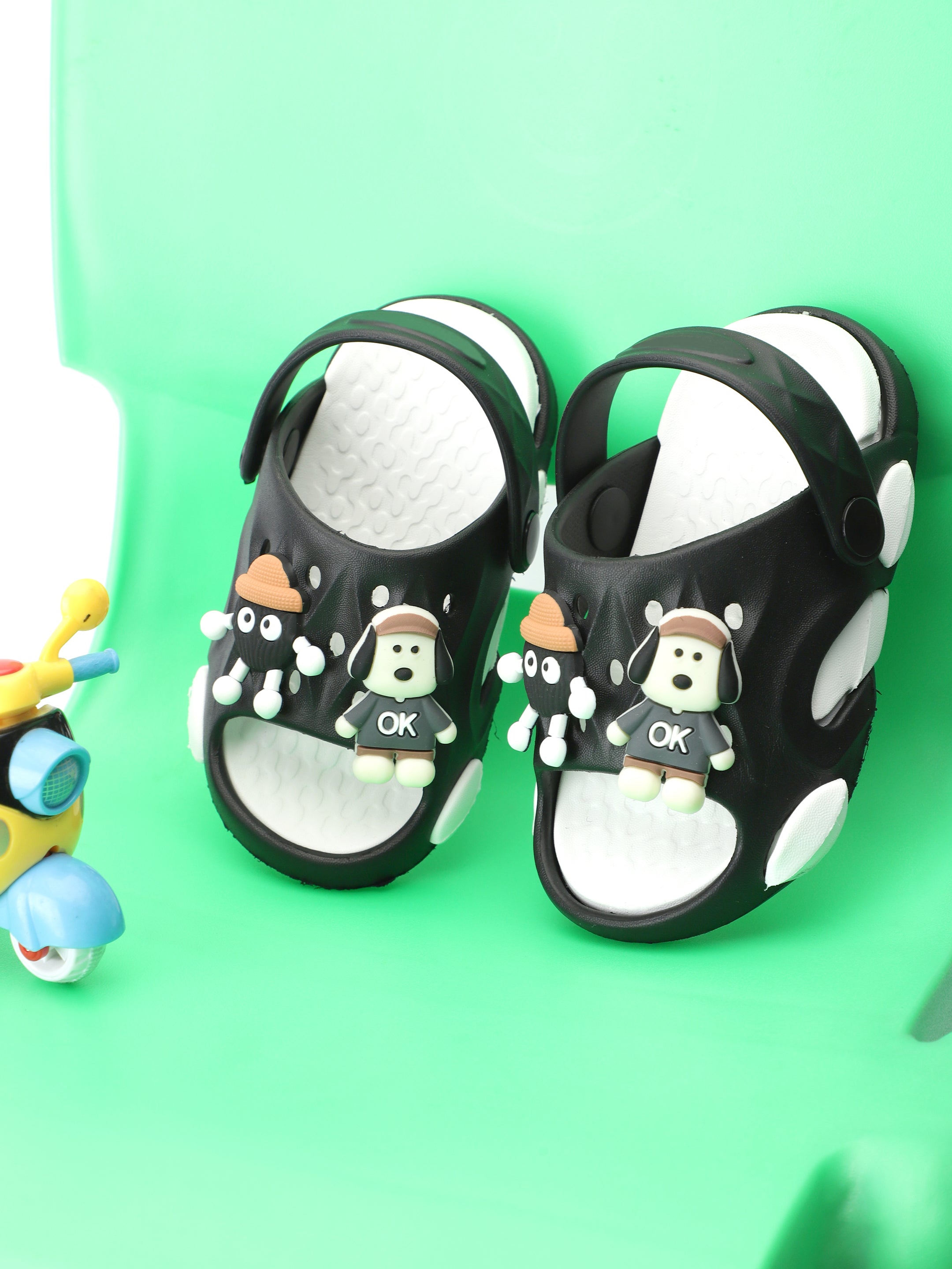 Tomsy Choice Kids Cartoon Charm Clogs | Soft EVA Casual Sandals
