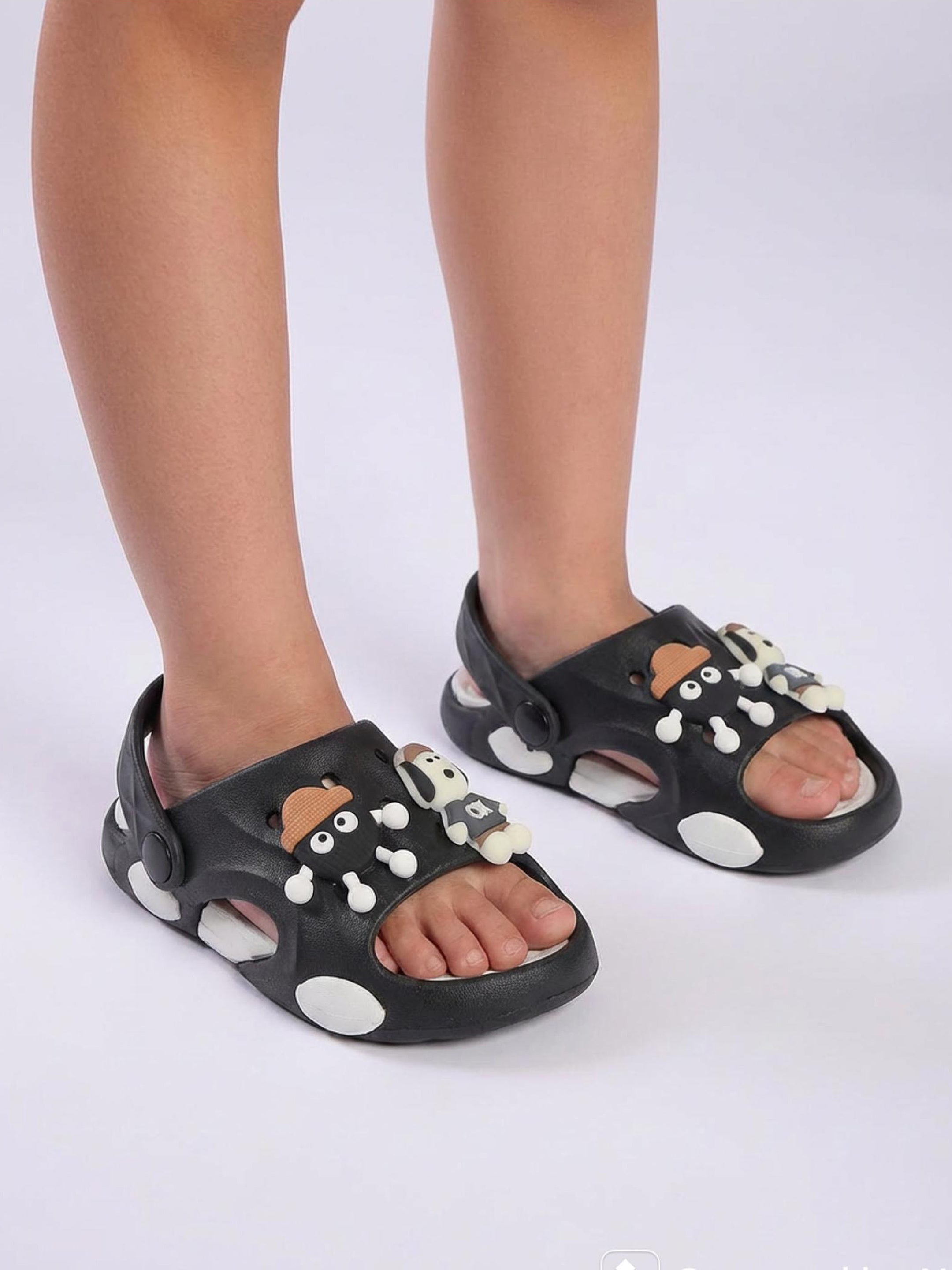 Tomsy Choice Kids Cartoon Charm Clogs | Soft EVA Casual Sandals