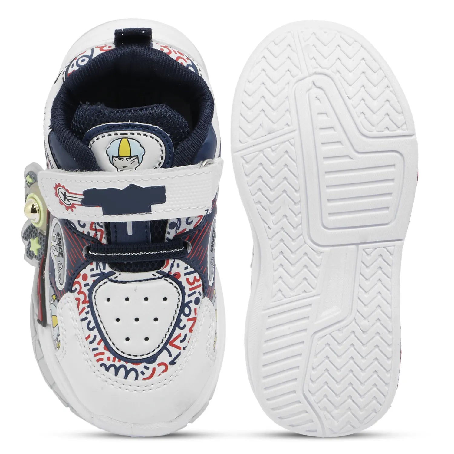 Tomsy Choice Blue PVC Sole Resin Upper Shoes for Boys and Girls – Stylish, Lightweight & Comfortable Everyday Casual Footwear