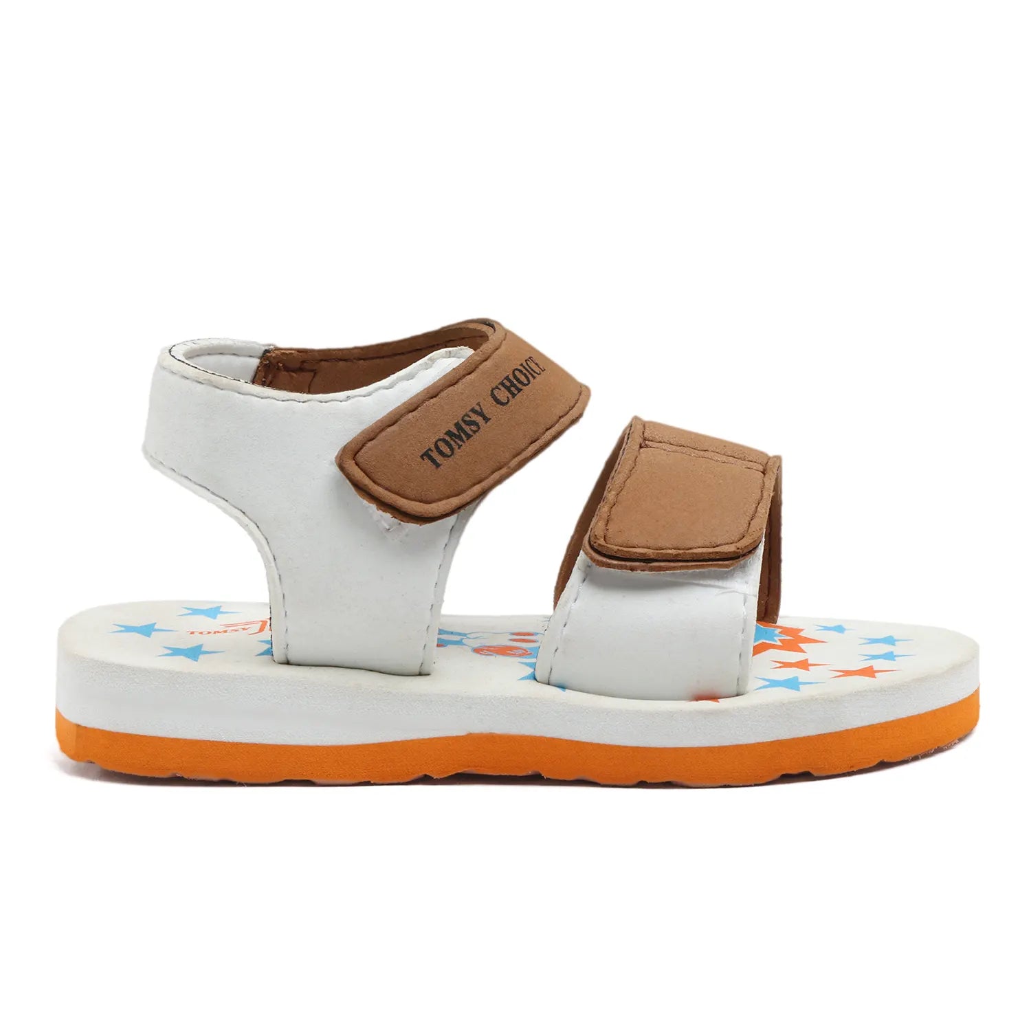 Tomsy Choice Brown Kids Sandals | Lightweight EVA Sole & EVA Upper Comfortable Footwear for Boys and Girls | Durable, Breathable & Stylish Daily Wear Sandals
