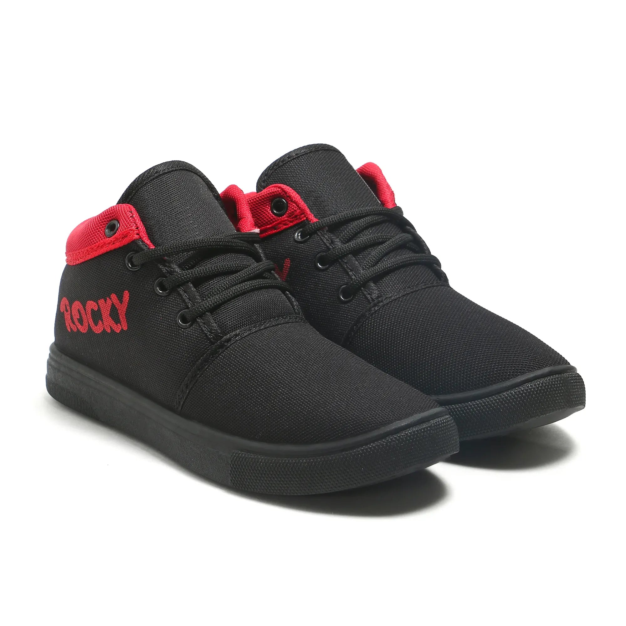 Tomsy Choice Black PVC Sole & RESIN Upper Shoes for Boys and Girls – Smart, Durable & Lightweight Everyday Footwear