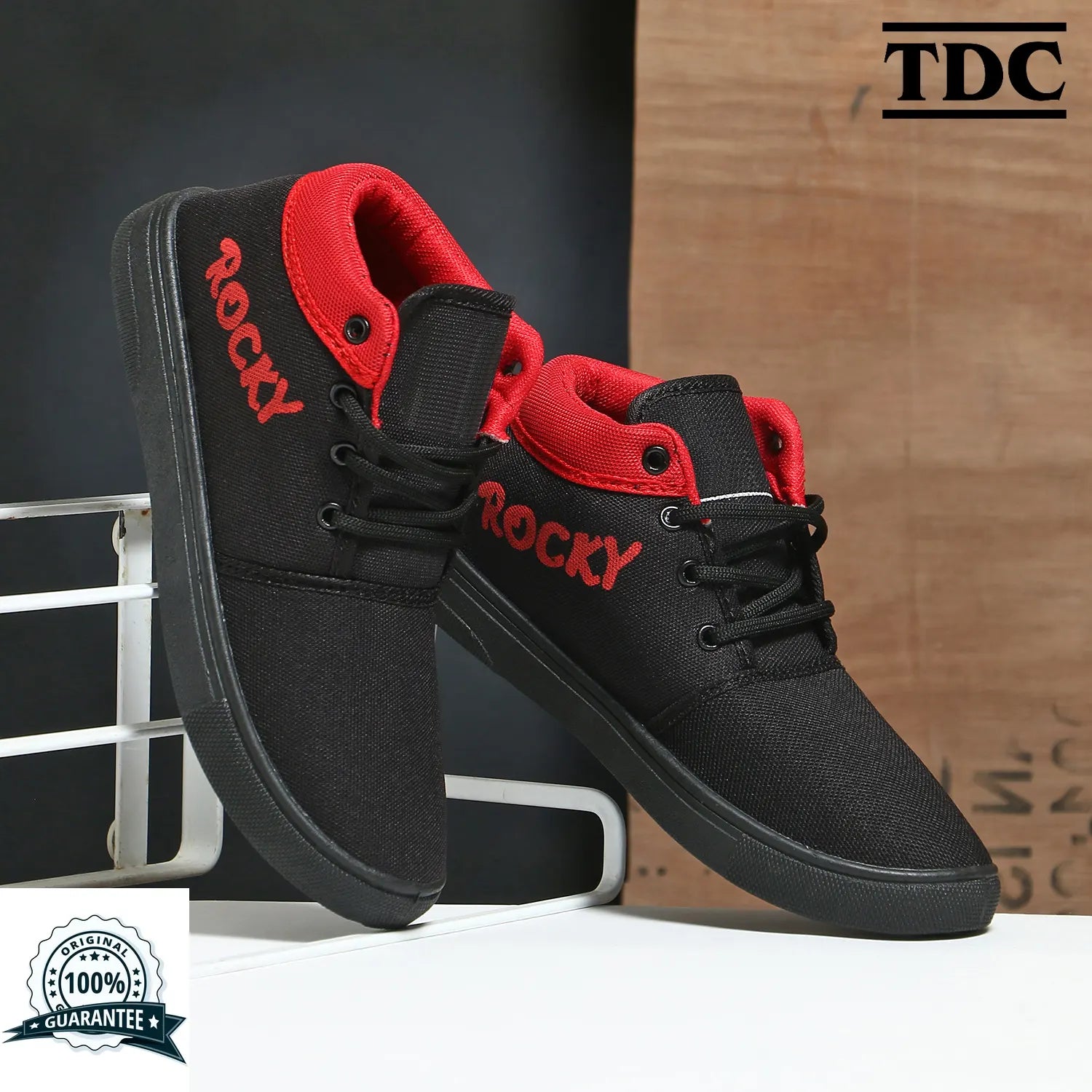Tomsy Choice Black PVC Sole & RESIN Upper Shoes for Boys and Girls – Smart, Durable & Lightweight Everyday Footwear