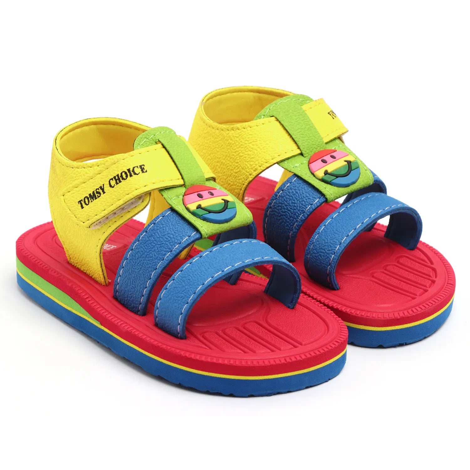 Tomsy Choice Red EVA Sole & EVA Upper Kids Sandals for Boys and Girls – Lightweight, Stylish & Comfortable Footwear Size