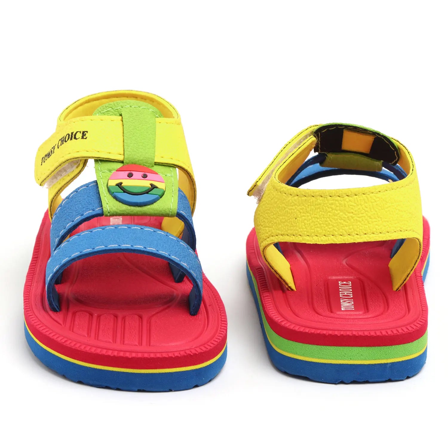 Tomsy Choice Red EVA Sole & EVA Upper Kids Sandals for Boys and Girls – Lightweight, Stylish & Comfortable Footwear Size