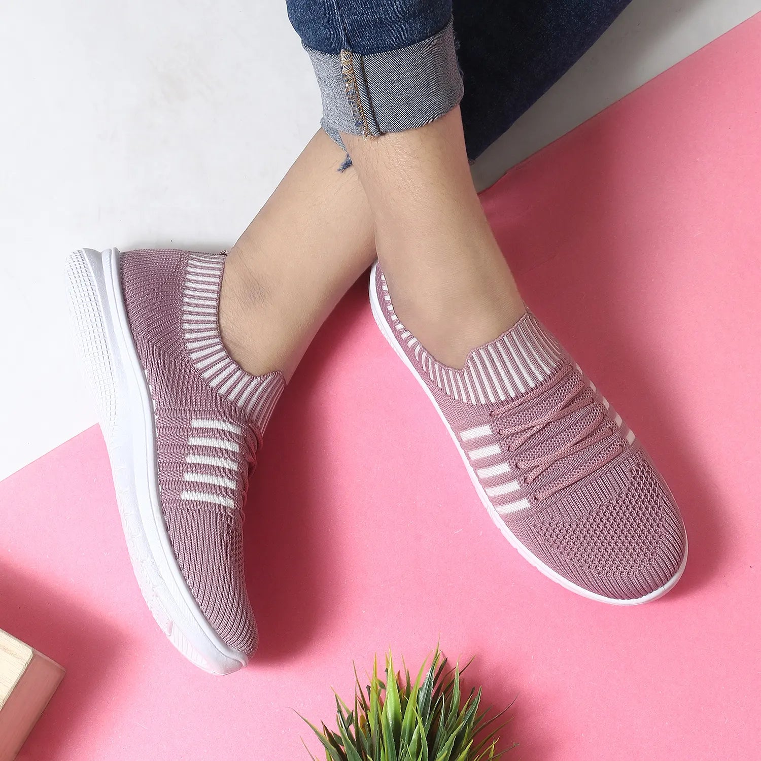 Tomsy Choice MESH Slip-On Shoes for Women – Lightweight, Breathable & Comfortable