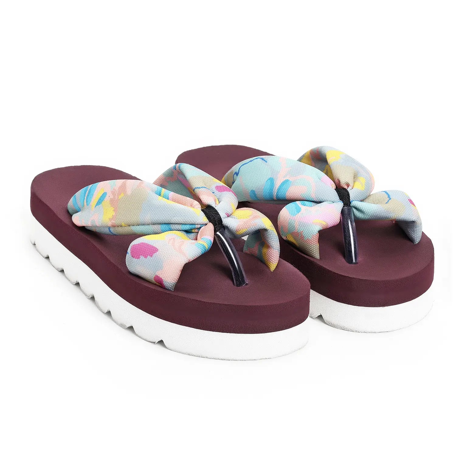 Tomsy Choice Women EVA Flip Flops | Ortho Flip Flop Lightweight & Comfortable Daily Wear Slippers